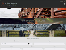 Tablet Screenshot of hotelranga.is